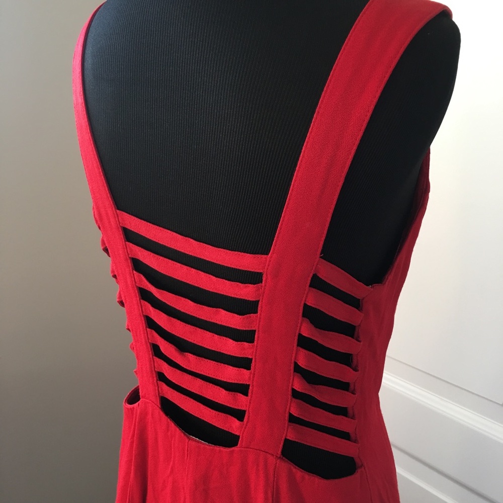 super cute vintage red dress